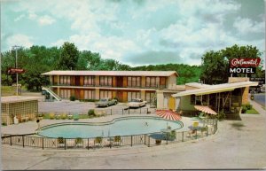 Continental Motel Fort Smith AR Postcard PC422