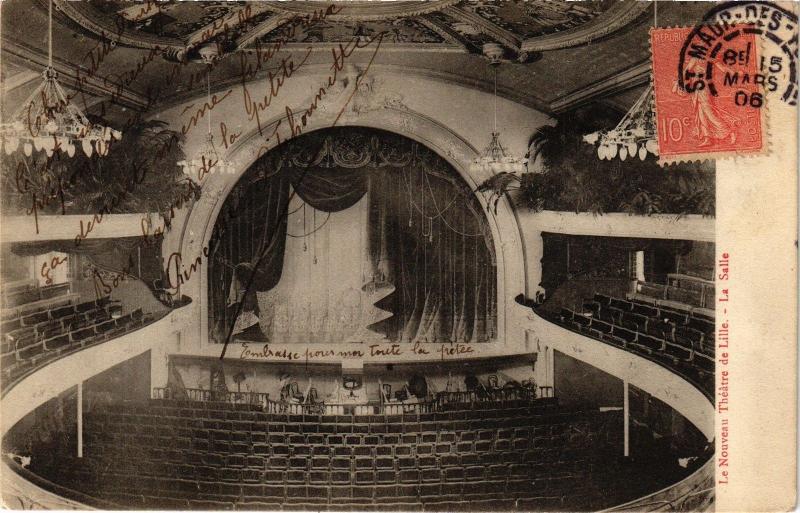 CPA Le Nouveau Theatre de LILLE - La Salle (204470)
