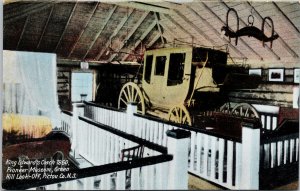 Pictou County Nova Scotia King Edward's Coach Pioneer Museum Postcard H15 *as is