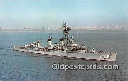 USS Pucking DD685 Vietnam Conflict Unused 