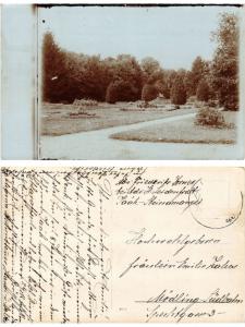 CPA AK carte photo real photo ROMANIA (502838)