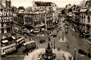 Vintage London Schwepe Tonic Lawrence Dunder Piccadilly Circus RPPC!