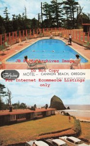 OR, Cannon Beach, Oregon, Surfview Motel, Apts,Swimming Pool,Scarff Pub No 42594