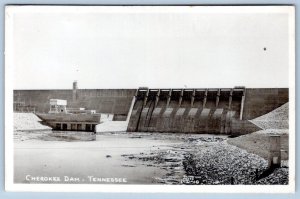 RPPC TENNESSEE CHEROKEE DAM*CLINE PHOTO EKC REAL PHOTO POSTCARD