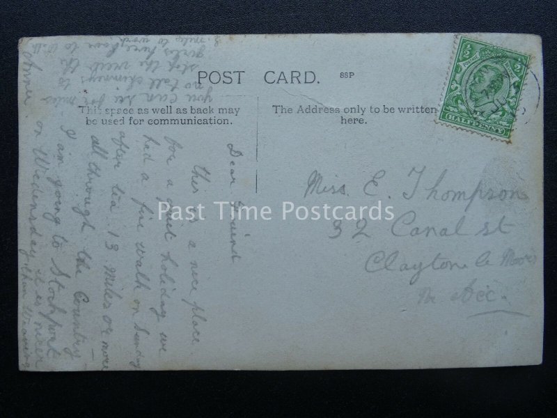 Cheshire Stockport MIDDLEWOOD Tea Rooms c1915 RP Postcard by Roman Series 323