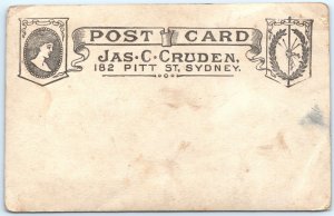 c1910s Sydney, Australia Handsome Man RPPC Real Photo Jas Cruden Postcard A123