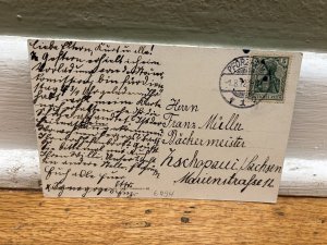 Antique Jewish Postcard Extremely Rare Pforzheim Synagogue Kristallnacht 1912