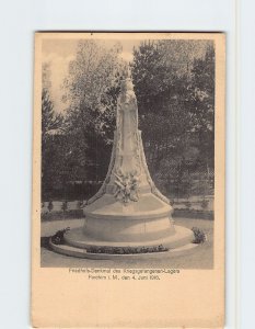 Postcard Friedhofs-Denkmal des Kriegsgefangenen-Lagers, Parchim, Germany