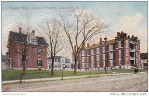 Maine Lewiston General Hospital Central Main 1910