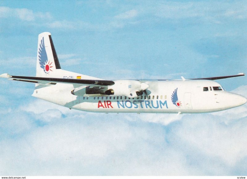 AIR NOSTRUM Fokker 50 EC-781 Airplane , 80-90s