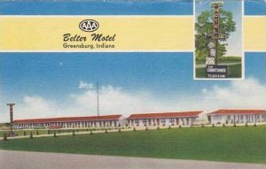 Indiana Greensburg Belter Motel