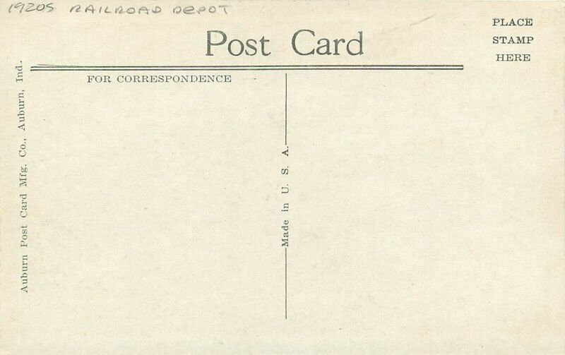 Coraopolis Pennsylvania Mill Street Auburn  1920s Postcard 21-8866