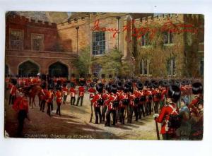 236479 UK HARRY PAYNE LONDON Changing Guards 1911 year RPPC