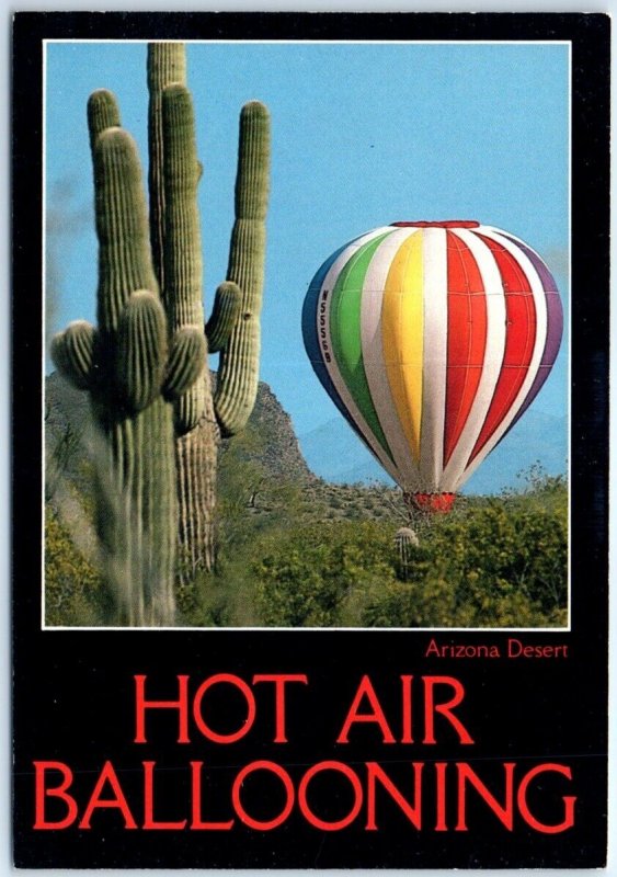 Postcard - Hot Air Ballooning, Arizona Desert - Arizona