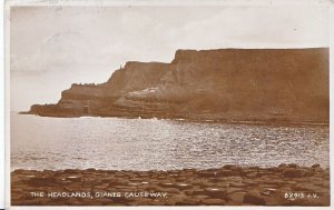 Northern Ireland Postcard - The Headlands - Giants Causeway - Real Photo   Z220