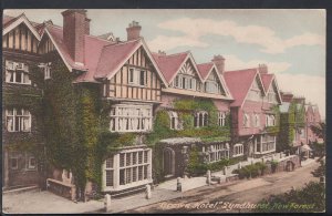 Hampshire Postcard - Crown Hotel, Lyndhurst, New Forest   BT14