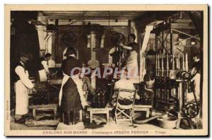 Old Postcard Folklore Wine Harvest Vine Champagne Chalons sur Marne Joseph Pe...