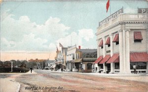 US6057 west end new jersey brighton avenue postcard usa