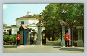 Ottawa ON-Ontario Canada, Guards Government House Vintage Chrome Postcard 
