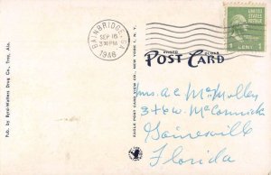 Troy Alabama Post Office Vintage Postcard AA24236