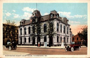 Maryland Hagerstown Washington County Court House Curteich