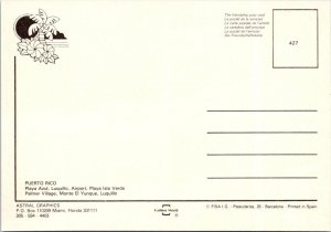 2~4X6 Postcards Puerto Rico AIRPORT & AERIAL VIEWS~San Juan CRISTO STREET SCENE