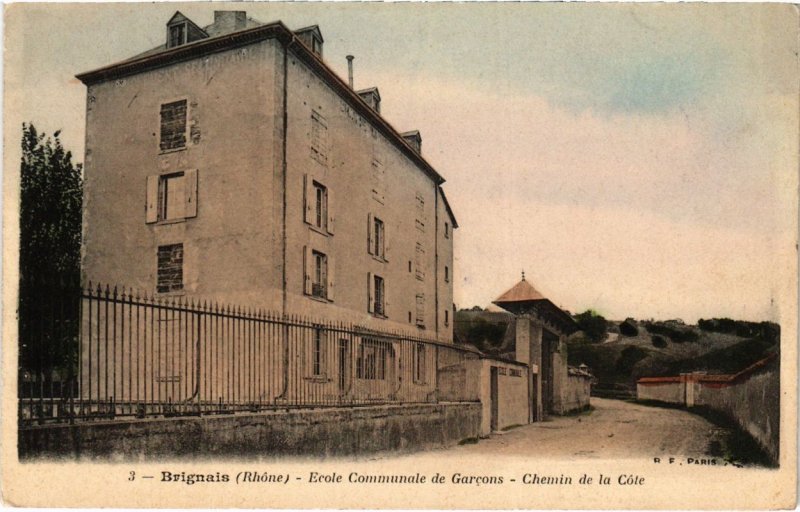 CPA Brignais - Ecole Communale de Garcons - Chemin de la Cote (1036551)