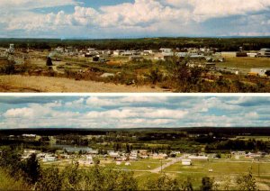 Canada British Columbia Vanderhoof Split Panoramic View