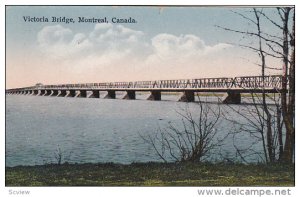 Victoria Bridge, Montreal, Quebec, Canada, 1900-1910s