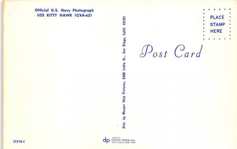 USS Kitty Hawk Military Battle Ship  Ship 