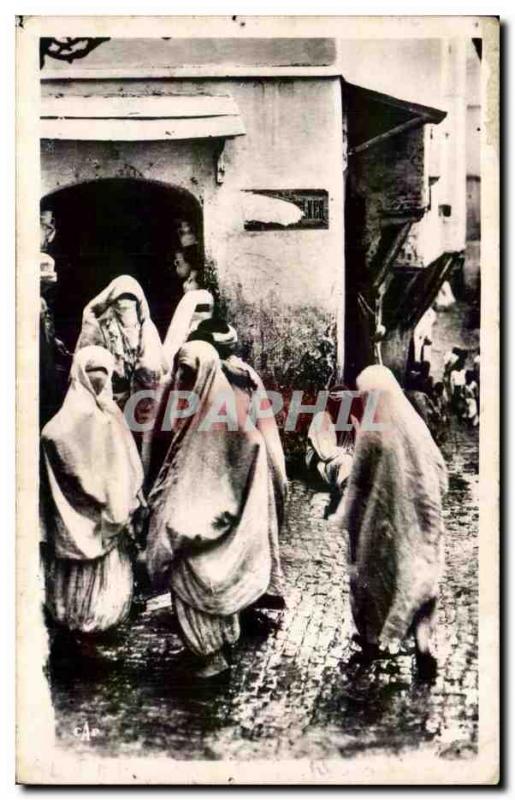 Postcard Old Women Algerie