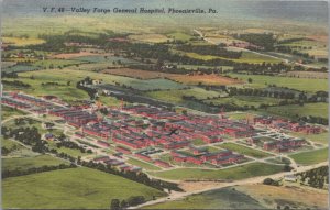 Postcard Valley Forge General Hospital Phoenixville PA