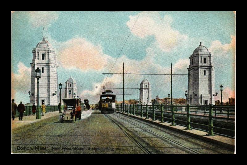 NEW WEST BOSTON BRIDGE MASSACHUSETTS