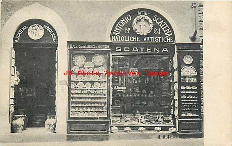 Italy, Firenze, Florence, Ditta A. Scatena Majolica Store, A Canale 
