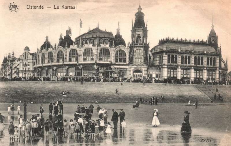 Vintage Postcard 1910's Ostende Le Kursaal Flemish Region of Belgium