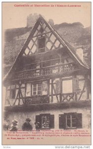 Curiosites et Merveilles de l'Alsace-Lorraine, Facade d'Une Maison De Kaysers...