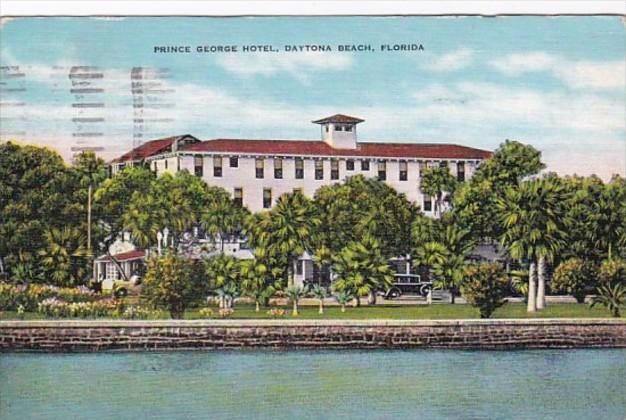 Florida Daytona Beach Prince George Hotel 1938