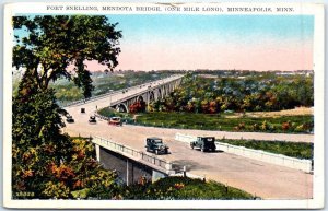 Fort Snelling, Mendota Bridge, (One Mile Long), Minneapolis, Minnesota, USA