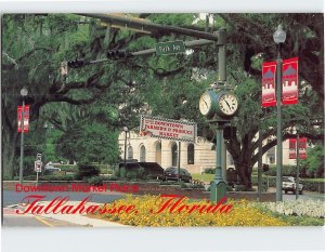 Postcard Downtown Market Place, Tallahassee, Florida