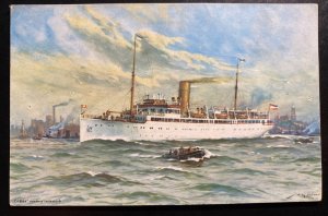 Mint Germany Picture Postcard PPC High Speed Steamer Cobra