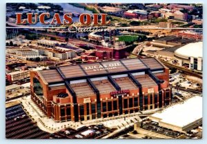 INDIANAPOLIS, Indiana IN ~ LUCAS OIL STADIUM Colts Football  4x6 Postcard