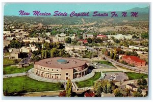 c1950's New Mexico State Capitol Aerial View Santa Fe New Mexico NM Postcard