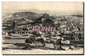 Old Postcard Le Puy en Velay View Taking the Rochearnaud Riviera