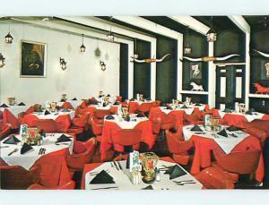 Unused Pre-1980 EL TORO STEAK ROOM RESTAURANT Dillon South Carolina SC s6902