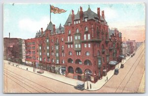 New Bingham Hotel David B. Provan Mgr. Philadelphia Pennsylvania PA Postcard