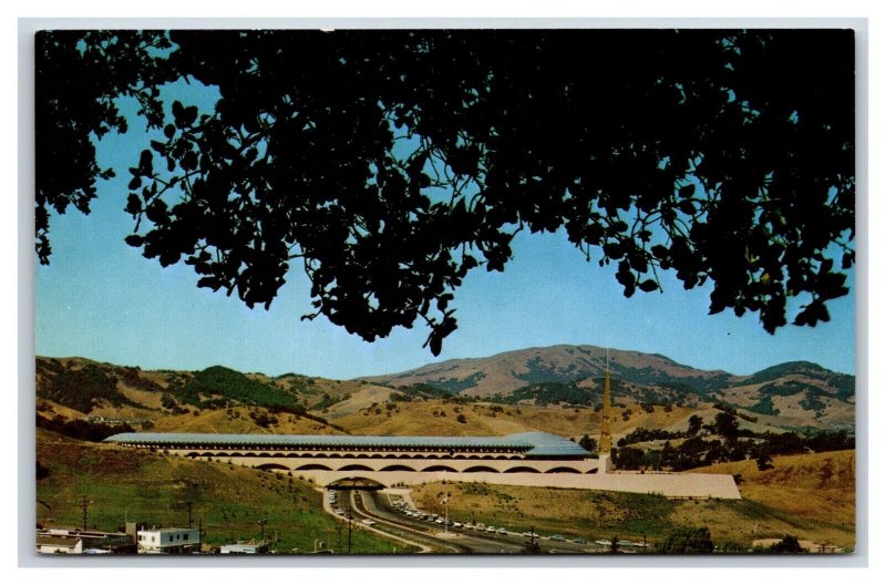 Marin County Administration Building San Rafael CA UNP Chrome Postcard S23