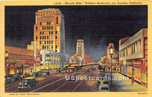 Miracle Mile, Wilshire Boulevard - Los Angeles, CA