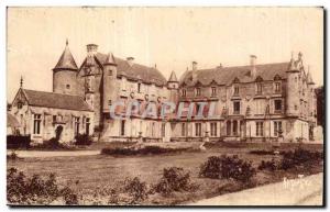 Old Postcard Castles of Poitou Fontenay le Comte (Vendee) land Neuve I bati b...