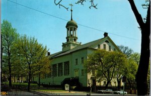 USA Central Moravian Church Bethlehem Pennsylvania Chrome Postcard C032