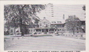 Iowa Des Moines Home For The Aged 1946